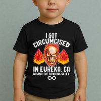 Circumcised Bowling Oddly Specific Humor Weird Toddler T-Shirt