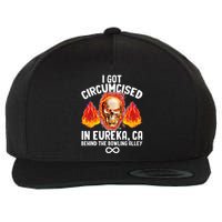 Circumcised Bowling Oddly Specific Humor Weird Wool Snapback Cap