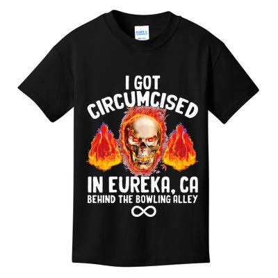 Circumcised Bowling Oddly Specific Humor Weird Kids T-Shirt