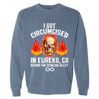Circumcised Bowling Oddly Specific Humor Weird Garment-Dyed Sweatshirt