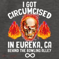 Circumcised Bowling Oddly Specific Humor Weird Vector Backpack