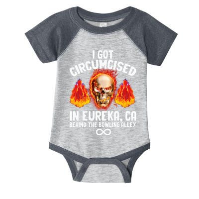 Circumcised Bowling Oddly Specific Humor Weird Infant Baby Jersey Bodysuit