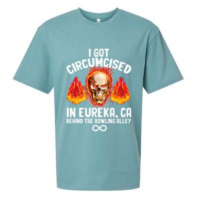 Circumcised Bowling Oddly Specific Humor Weird Sueded Cloud Jersey T-Shirt