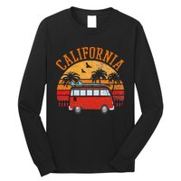 California Beach Outfit Hippie Van Surf Tee Vintage Surfer Long Sleeve Shirt