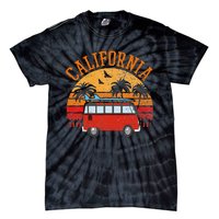 California Beach Outfit Hippie Van Surf Tee Vintage Surfer Tie-Dye T-Shirt