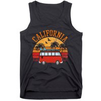 California Beach Outfit Hippie Van Surf Tee Vintage Surfer Tank Top