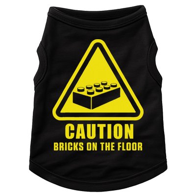 Caution Bricks On Floor Building Blocks Master Builder Doggie Tank