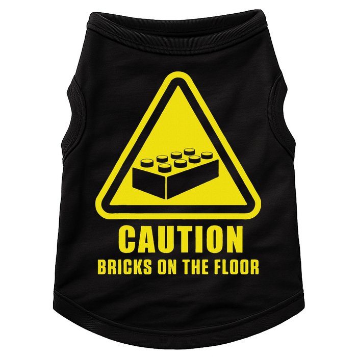 Caution Bricks On Floor Building Blocks Master Builder Doggie Tank