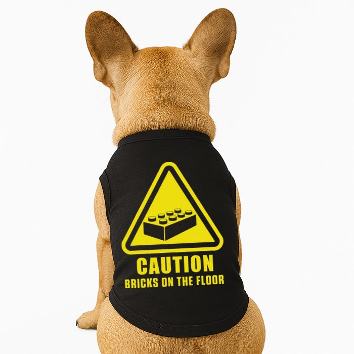 Caution Bricks On Floor Building Blocks Master Builder Doggie Tank