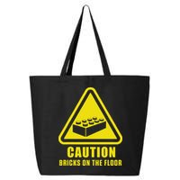 Caution Bricks On Floor Building Blocks Master Builder 25L Jumbo Tote