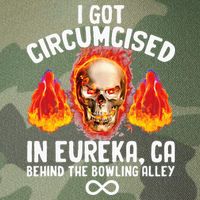 Circumcised Bowling Oddly Specific Humor Weird Funny Meme Legacy Tie Dye Trucker Hat