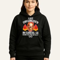 Circumcised Bowling Oddly Specific Humor Weird Funny Meme Hoodie