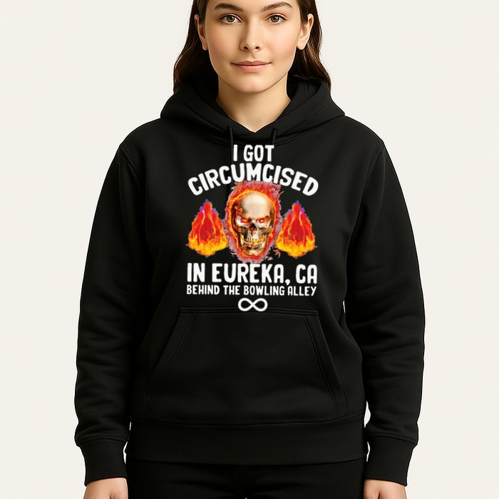Circumcised Bowling Oddly Specific Humor Weird Funny Meme Hoodie