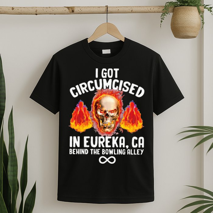 Circumcised Bowling Oddly Specific Humor Weird Funny Meme T-Shirt