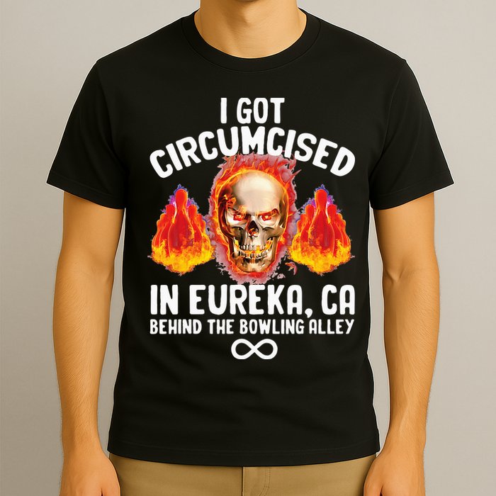Circumcised Bowling Oddly Specific Humor Weird Funny Meme T-Shirt