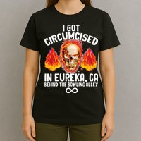 Circumcised Bowling Oddly Specific Humor Weird Funny Meme T-Shirt