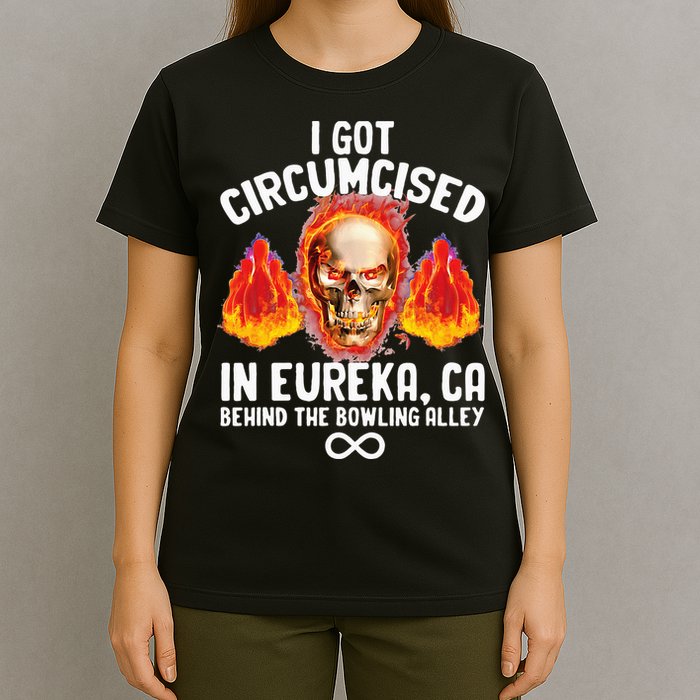 Circumcised Bowling Oddly Specific Humor Weird Funny Meme T-Shirt