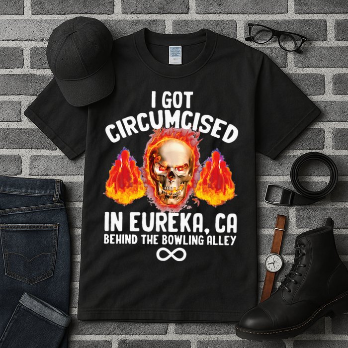 Circumcised Bowling Oddly Specific Humor Weird Funny Meme Tall T-Shirt