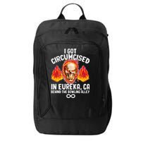 Circumcised Bowling Oddly Specific Humor Weird Funny Meme City Backpack