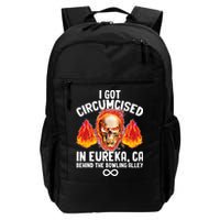Circumcised Bowling Oddly Specific Humor Weird Funny Meme Backpack