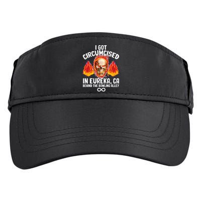 Circumcised Bowling Oddly Specific Humor Weird Funny Meme Adult Drive Performance Visor