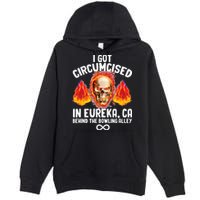 Circumcised Bowling Oddly Specific Humor Weird Funny Meme Premium Pullover Hoodie