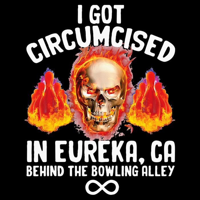 Circumcised Bowling Oddly Specific Humor Weird Funny Meme Baby Bodysuit