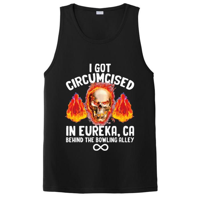 Circumcised Bowling Oddly Specific Humor Weird Funny Meme PosiCharge Competitor Tank