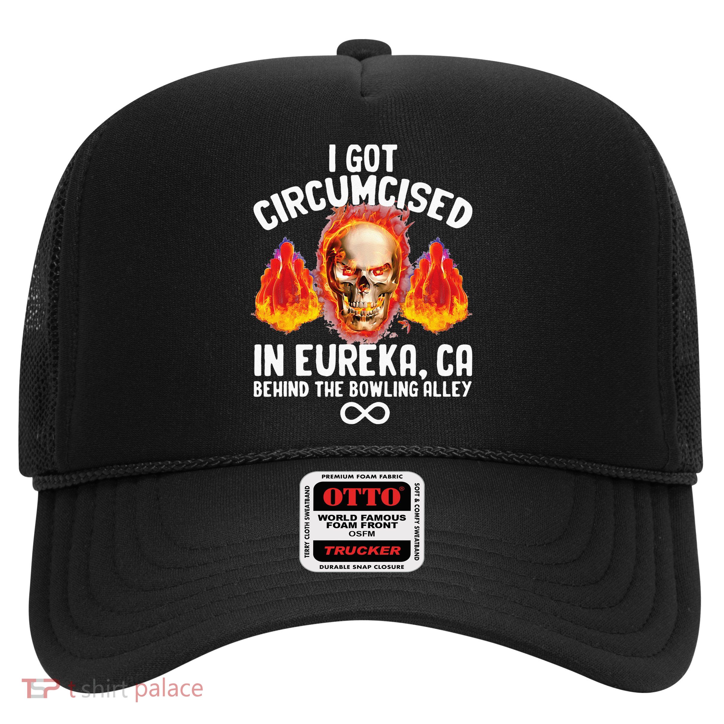 Circumcised Bowling Oddly Specific Humor Weird Funny Meme Trucker Hat