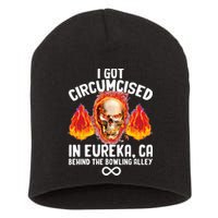 Circumcised Bowling Oddly Specific Humor Weird Funny Meme Short Acrylic Beanie