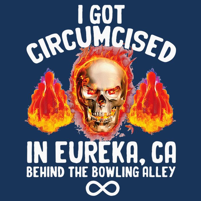 Circumcised Bowling Oddly Specific Humor Weird Funny Meme Infant Baby Jersey Bodysuit