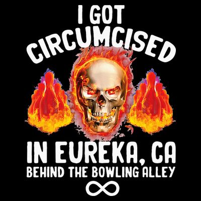 Circumcised Bowling Oddly Specific Humor Weird Funny Meme T-Shirt