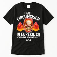 Circumcised Bowling Oddly Specific Humor Weird Funny Meme Tall T-Shirt