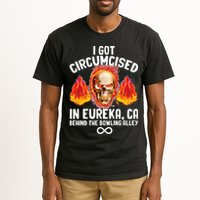 Circumcised Bowling Oddly Specific Humor Weird Funny Meme Tall T-Shirt