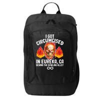 Circumcised Bowling Oddly Specific Humor Weird Funny Meme City Backpack