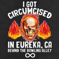 Circumcised Bowling Oddly Specific Humor Weird Funny Meme Trucker Hat