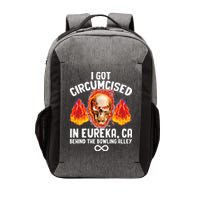 Circumcised Bowling Oddly Specific Humor Weird Funny Meme Vector Backpack