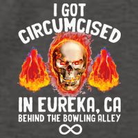 Circumcised Bowling Oddly Specific Humor Weird Funny Meme Vector Backpack