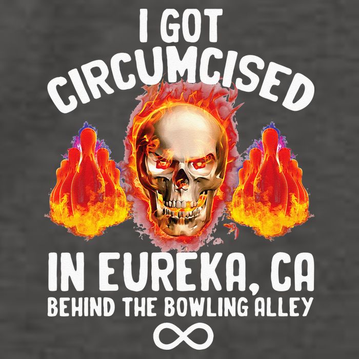 Circumcised Bowling Oddly Specific Humor Weird Funny Meme Vector Backpack