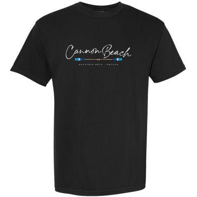 Cannon Beach Oregon Oars Garment-Dyed Heavyweight T-Shirt