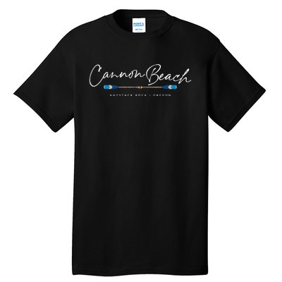 Cannon Beach Oregon Oars Tall T-Shirt