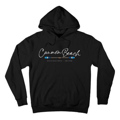 Cannon Beach Oregon Oars Tall Hoodie