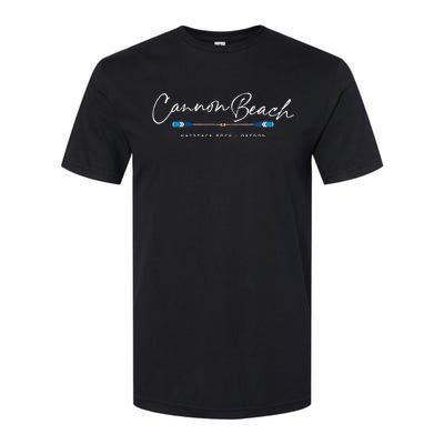 Cannon Beach Oregon Oars Softstyle CVC T-Shirt