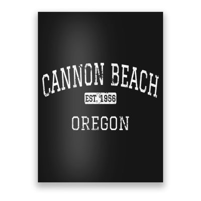 Cannon Beach Oregon Or Vintage Poster