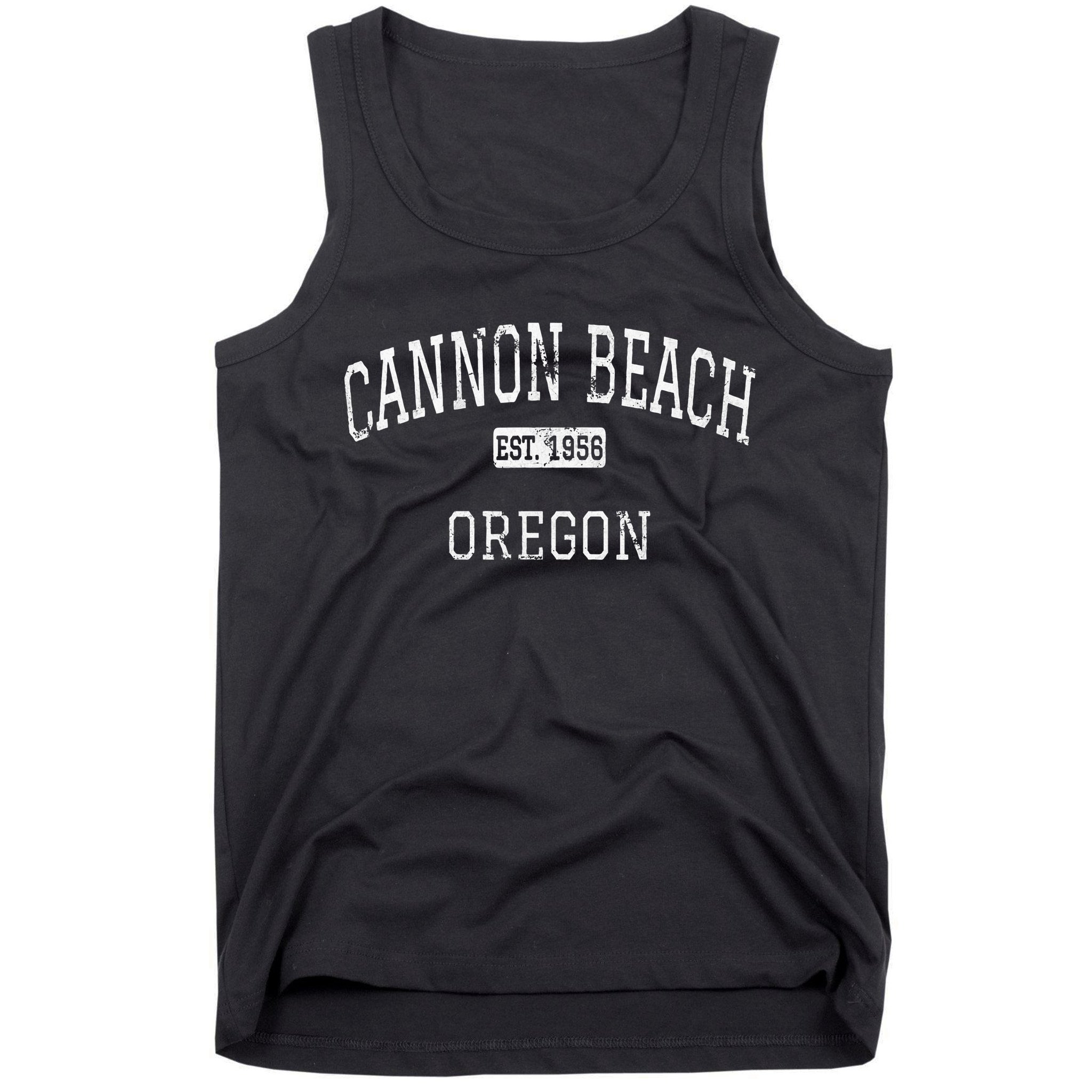 Cannon Beach Oregon Or Vintage Tank Top