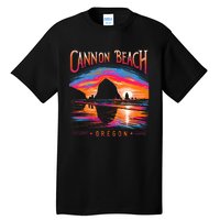 Cannon Beach Oregon Travel Summer Family Vacation Tall T-Shirt