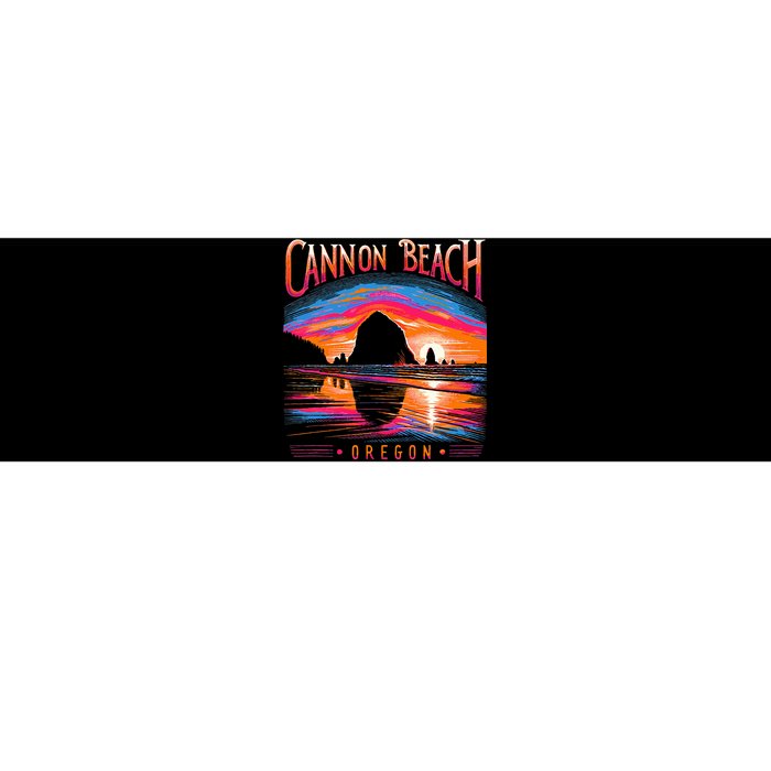 Cannon Beach Oregon Travel Summer Family Vacation Bumper Sticker