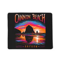 Cannon Beach Oregon Travel Summer Family Vacation Mousepad