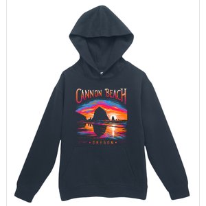 Cannon Beach Oregon Travel Summer Family Vacation Urban Pullover Hoodie