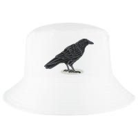 Crow Bird O White Surface Cool Comfort Performance Bucket Hat